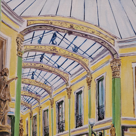 Image 1 of “Pasaje Gutiérrez, Valladolid” José A. Herrero – Pintura Contemporánea
