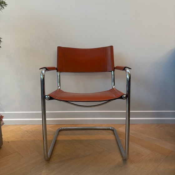 Image 1 of Ensemble de 12 chaises Matteo Grassi MG5 - cognac