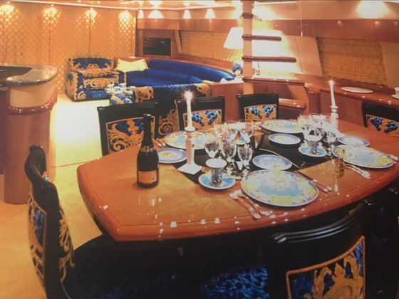 Image 1 of 8 Gianni Versace Esszimmerstühle