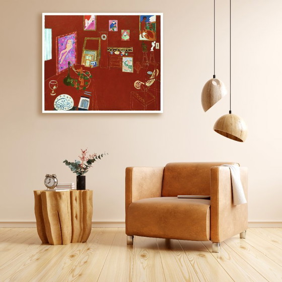 Image 1 of The Red Studio - Henri Matisse 1911 - 84 x 70 cm