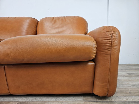 Divano letto a due posti "Piumotto" di Arrigo Arrigoni per Busnelli, 1970 – Divani 2 posti, Pelle (photo 13 of 20)