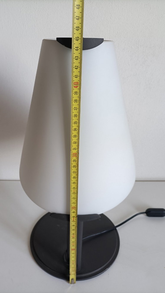 Leucos Micene T46 Lamp van Renato Toso Noti Massari – Tafellampen, Metal, Murano Glass (photo 4 of 8)