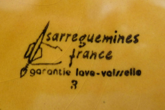 Servizio da pesce per 8 persone, in terracotta di Sarreguemines – Stoviglie, Ceramic (photo 9 of 19)
