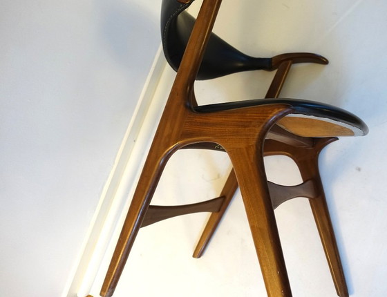 Image 1 of Sedia in corno di mucca Louis van Teffelen, anni '60, AWA