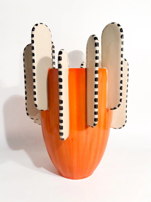 Venetian Ceramic Cactus-shaped Vase – vazen