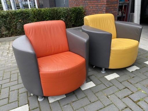 2x Montel armchairs