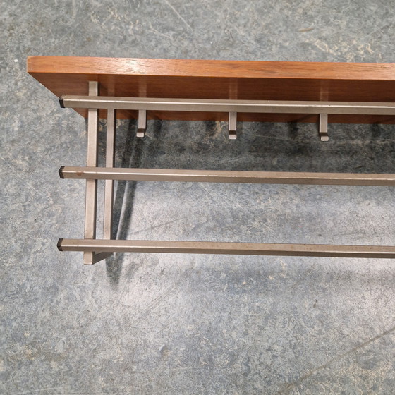 Image 1 of Appendiabiti da parete vintage in teak, anni '60