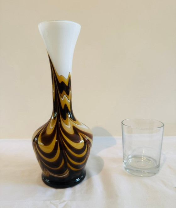 Image 1 of Satz italienischer Vasen und Krug - Opalina Fiorentina (Empoli, 1960-70er Jahre)