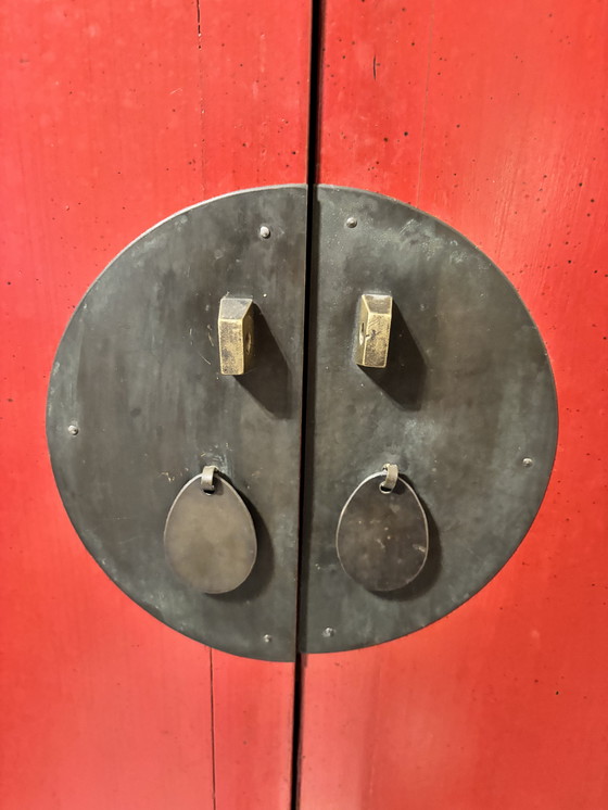 Image 1 of Antique Chinese bridal cabinet