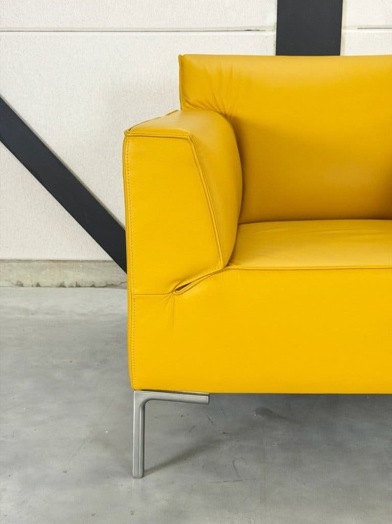 Design on Stock Bloq Armchairs - as new - ocher yellow – Leather (photo 2 of 9)