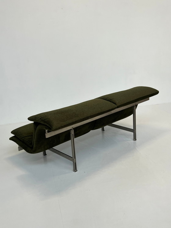 Vintage wave sofa – Giovanni Offredi for Saporiti Italia (1970) – Couches (photo 6 of 10)
