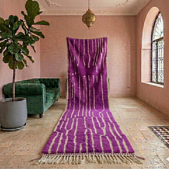 Tapis De Passage Ambachtelijk En Choix Du Couleur 300cmx80cm – Vloerkleden en tapijten, Cotton (photo 4 of 12)