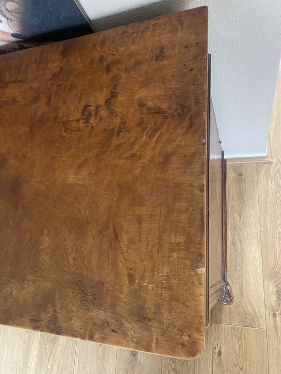 Image 1 of Cómoda antigua de estilo Reina Ana, tocador, cómoda, mueble de baño