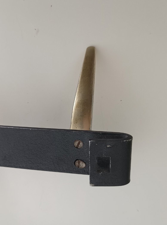 Image 1 of Vijftiger jaren kapstok met 4 haken 