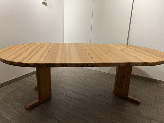 Image 1 of Vintage 70s Danish table CJ Rosengaarden 120 x 220