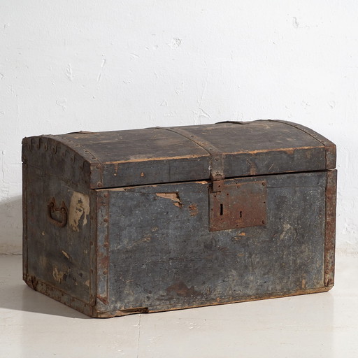 Baule antico tonalità scure (c.1910) #65