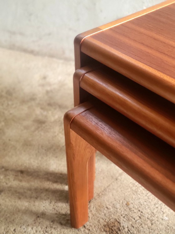 Image 1 of Set di nidificazione danese vintage in teak