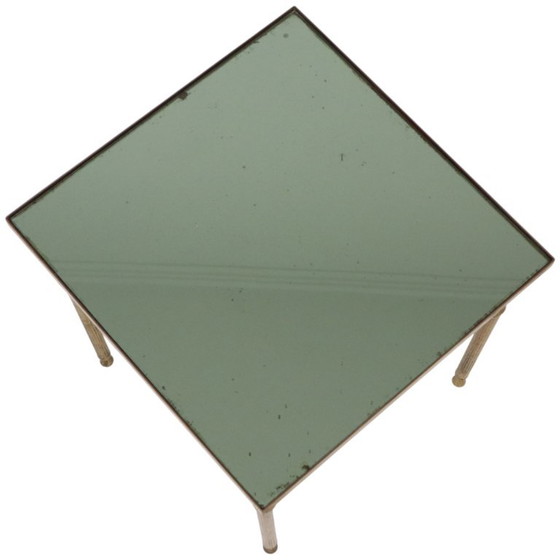 Brass Side Table Plant Table Maison Jansen France (photo 7 of 20)