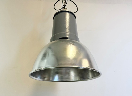 Image 1 of Industrial Italian Aluminium Pendant Lamp from Fael Luce, 1970s