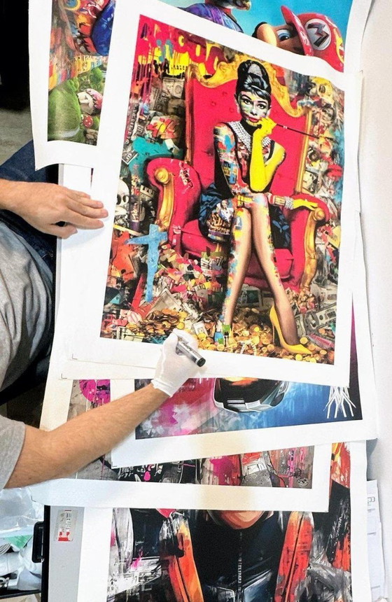 IPR GRAPH - Harley Quinn - Artist's Canvas – Lithographs & prints (photo 8 of 14)