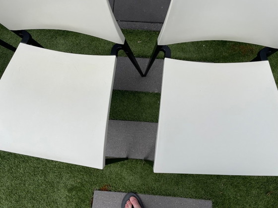 Image 1 of Schöne Desalto Sand Stühle, 6 Stück