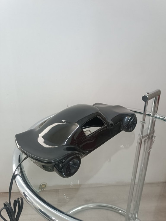 Image 1 of Amerikanische Auto-Keramiklampe aus den 1970er Jahren