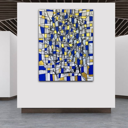 Natia Antadze Composition abstraite XXL