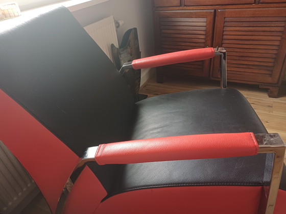 Image 1 of Hermosa silla de cuero