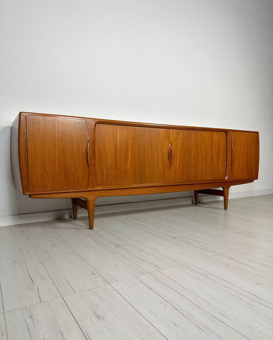 Image 1 of Credenza danese vintage in teak 19 di Johannes Andersen per Uldum Møbelfabrik anni '60
