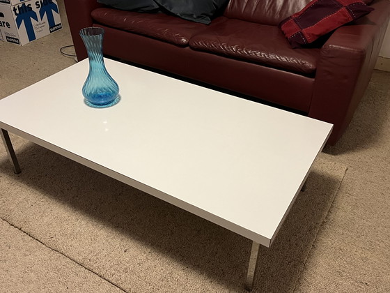 Image 1 of Vintage witte salontafel