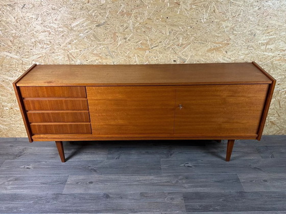Image 1 of Credenza anni '60-'70 in teak Credenza danese di design moderno Danimarca