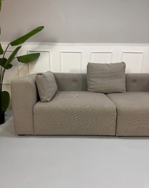 HAY Mags Sofa Designer Fabric Couch Gray + Cushions
