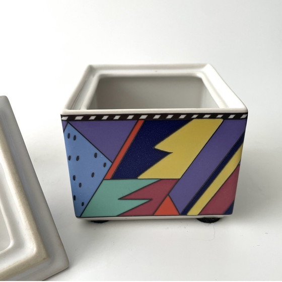 Image 1 of VTG Rosenthal Barbara Brenner Scenario Metropol Set da latte e zucchero