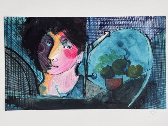 Image 1 of Raro cuadro de Robert Detheux de 1964