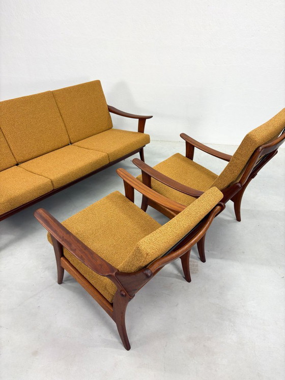 Image 1 of Vintage Mid-Century Lounge Set De Ster Geldermalsen
