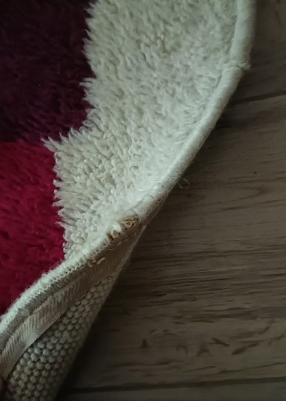 Image 1 of Tapis DESSO noué smyrna vintage des années 1970