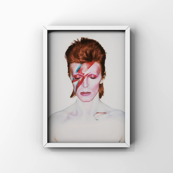 Image 1 of 1x Brian Duffy – David Bowie, Aladdin Sane (Closed Eyes), 1973