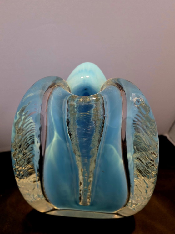 2 Bohemian Vases Jizerske Sklo – Glass (photo 3 of 10)