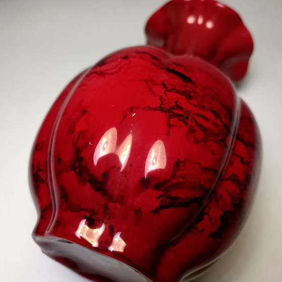 Zsolnay - Vaso - Vaso Eosina Rosso - Porcellana – Vasi, Porcelain (photo 19 of 22)