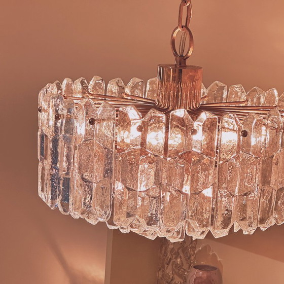 Image 1 of 1970’s J.T Kalmar crystal ‘palazzo’ chandelier