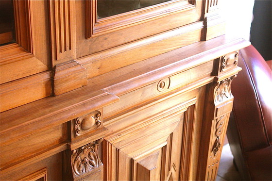 Image 1 of Bibliothèque de Pharmacie / Apothicaire / Meuble de Style