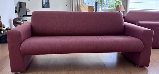 Artifort, 2.5-Seater Sofa C691-7, Upholstered Fabric Balder19/71 – banken, Metal, Textile