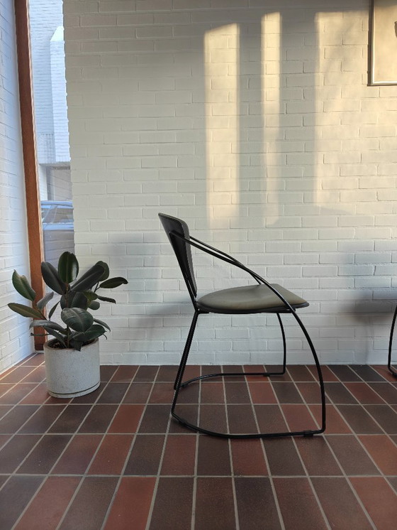 Image 1 of Juego de 4 sillas de diseño - Arrben 'Linda' - Negro