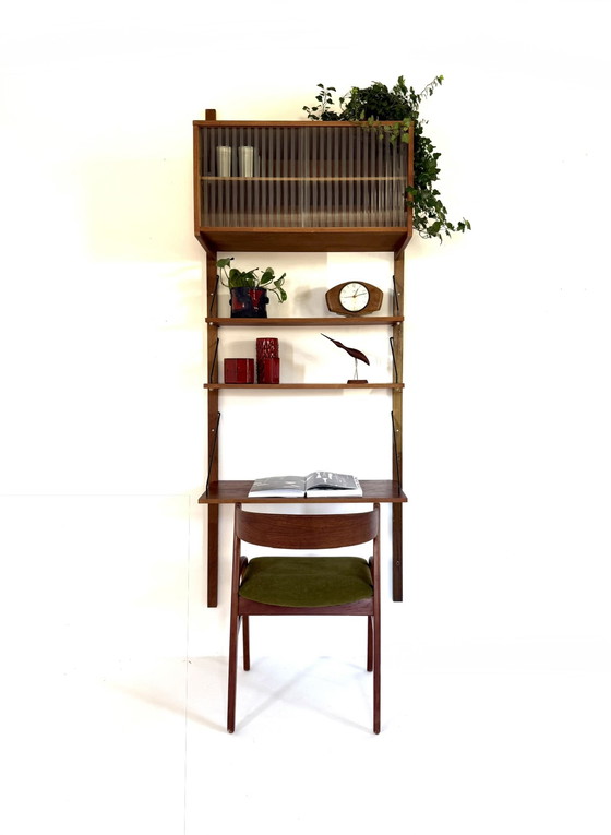 Image 1 of Vintage Modulair Deens Wandsysteem ‘60