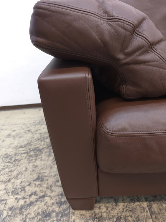 Image 1 of Divano in pelle a due posti DS 17 di De Sede