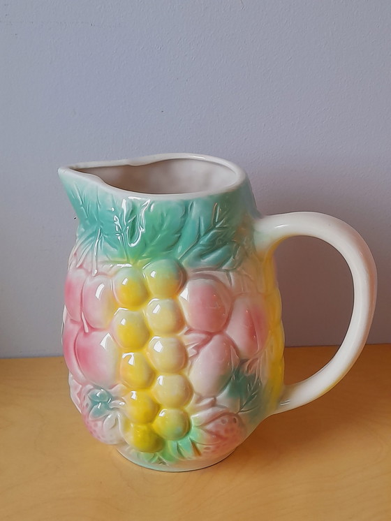 Image 1 of Fruit-shaped earthenware pitcher, 1960