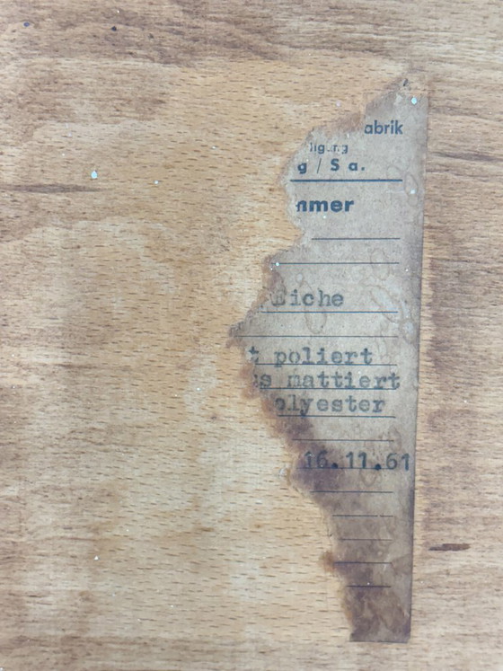Image 1 of Kledingkast uit het midden van de 20e eeuw / Vintage kledingkast / Kledingkast – jaren 60