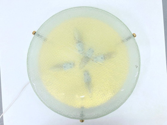 Image 1 of XXL plafondlamp uit de jaren 70/80, VM Vetri Murano