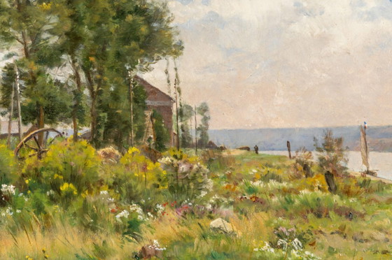 Image 1 of Mario Carl-Rosa (1853-1913) - 19th century oil painting