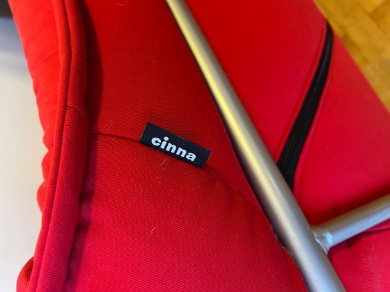 Image 1 of Canapé d’angle modulaire “Câlin” – Pascal Mourgue pour Cinna / Ligne Roset – 4 places, rouge